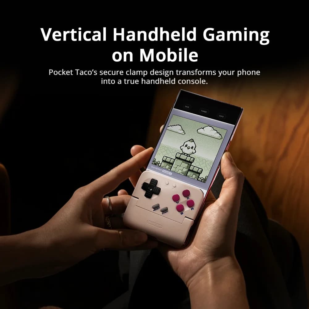 GameSir Pocket Taco Gaming Mobile Controller, Portable Retro Gamepad, Lightweight Bluetooth Vertical Handheld for Android - 2