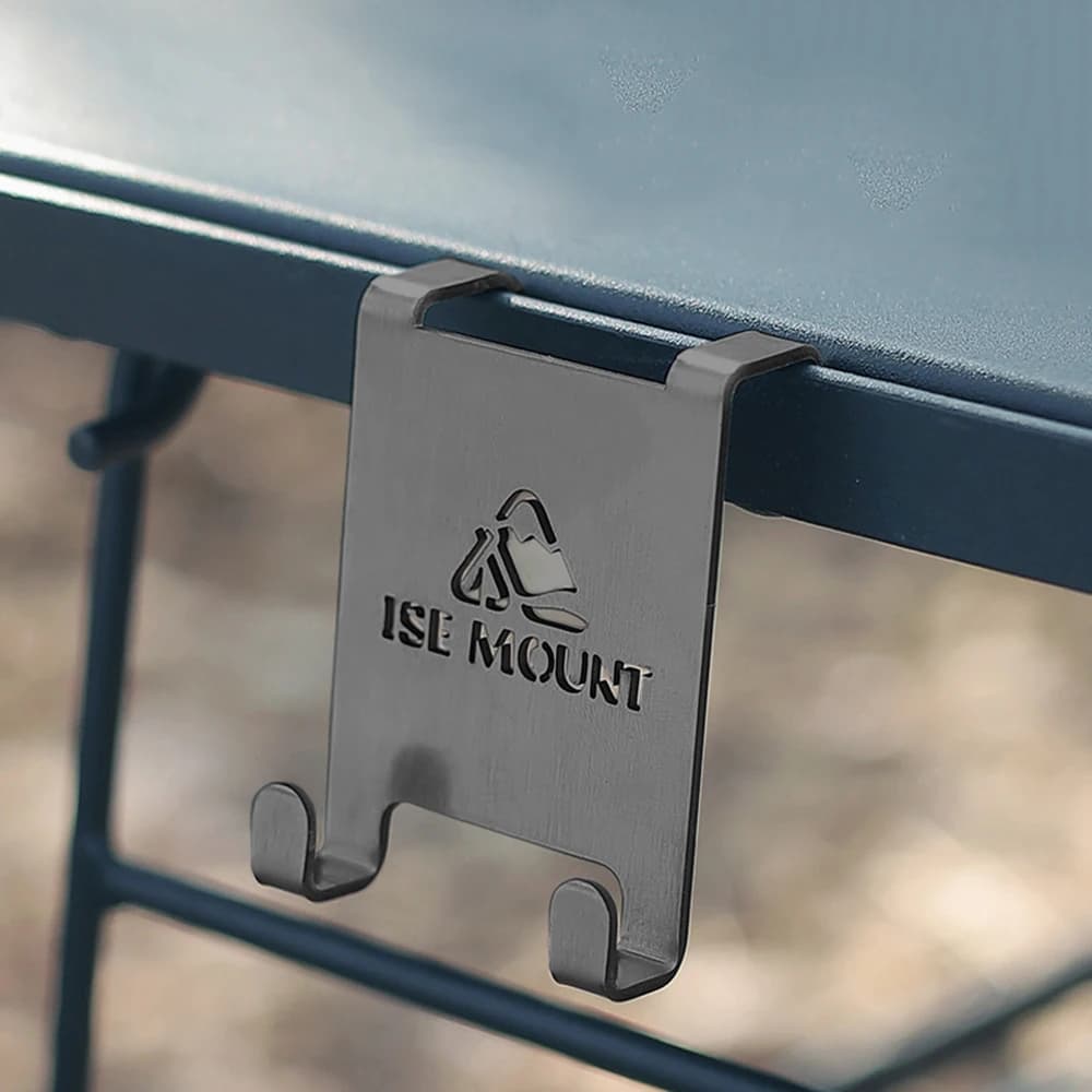 Outdoor Canister Hanging Hook Metal Butane Gas Tank Hanger Clip Butane Fuel Gas Tank Hanger Camping Accessories for Travel - 2