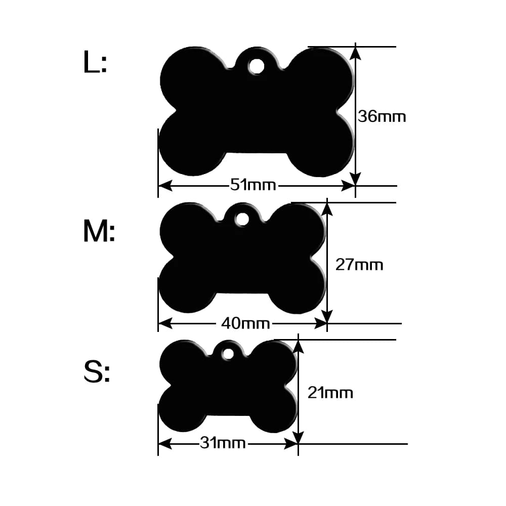 الجملة 20 قطعة/الوحدة معرف الكلب العلامة مزدوجة الجانبين شكل العظام شخصية الكلب جرو العلامات تخصيص القط الحيوانات الأليفة اسم الهاتف رقم. العلامة - 2