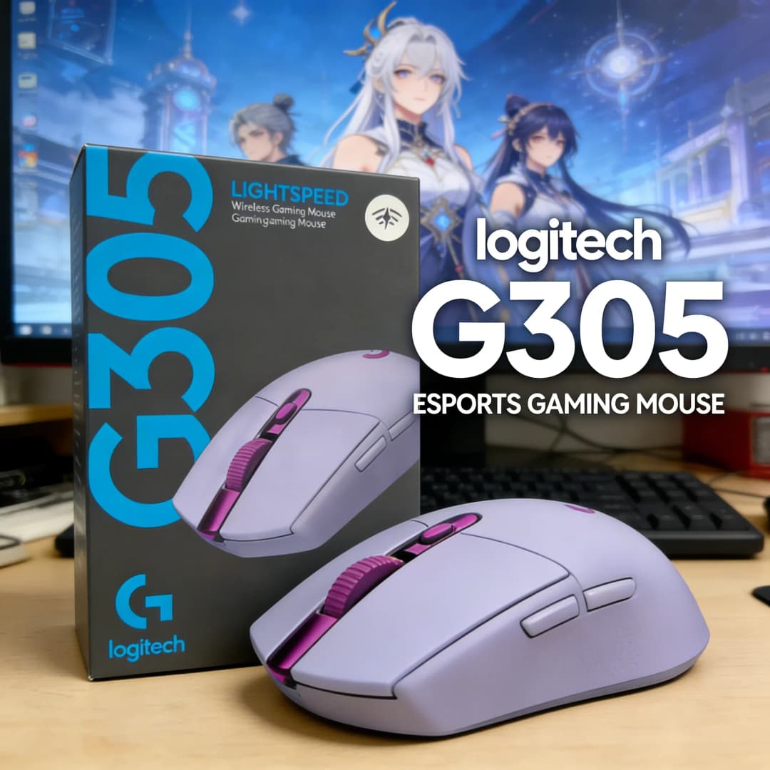 فأرة Logitech G309 Traveler Kamisato Ayaka اللاسلكية، ثنائية الوضع، بلوتوث وLightspeed، للألعاب الإلكترونية، متوافقة مع G102/G203/G304/M220/M170 - 6