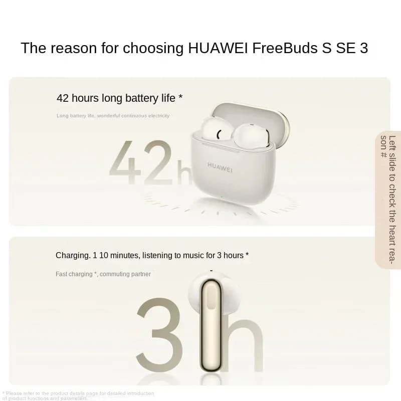 HUAWEI FreeBuds SE 3 Original  lightweight and compact Bluetooth 5.4 42 hours long battery life, - 3