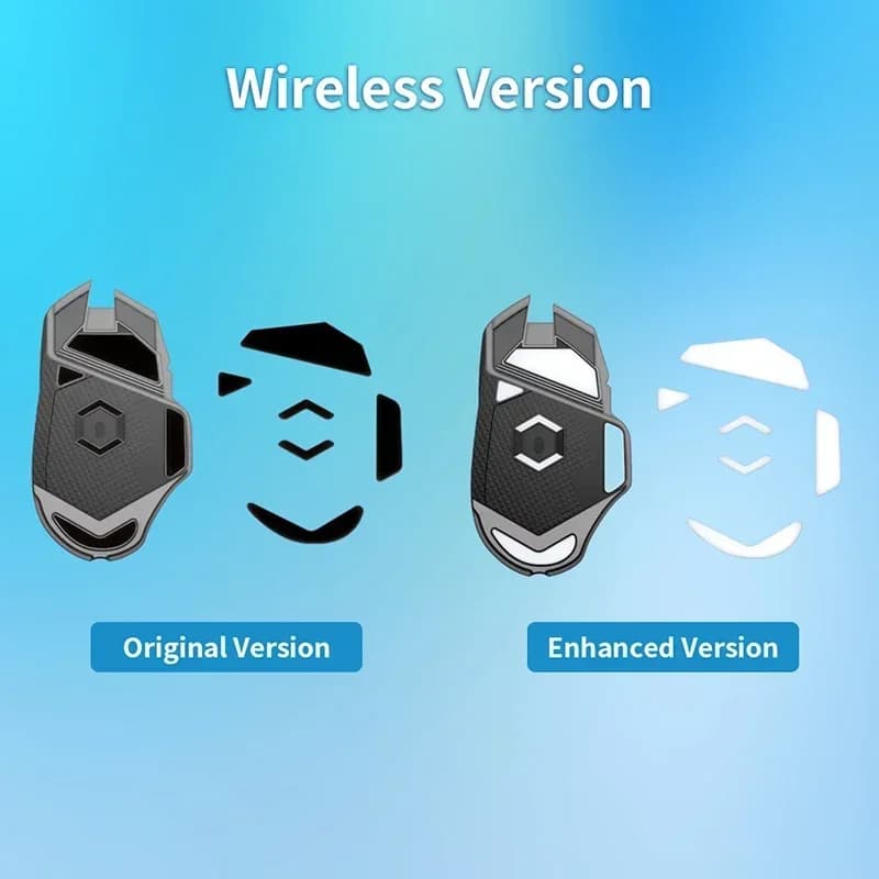 New Mouse Skate Feet Pad Logitech G502 Superlight Mouse Glides Curve Edge Mouse Non-Slip Original Foot Stickers Alcohol Pad 1Set - 5