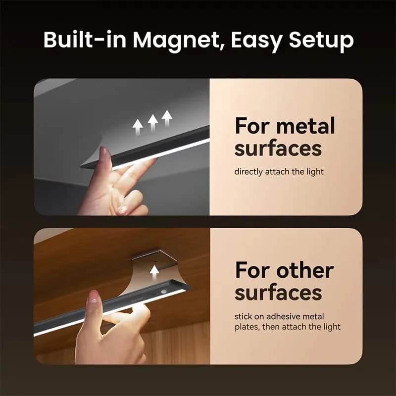 Yeelight Ultra Thin Cabinet Light A30 A50 Smart Induction Rechargeable Dimmable Motion Sensor Wardrobe Corridor Night Lamp - 3