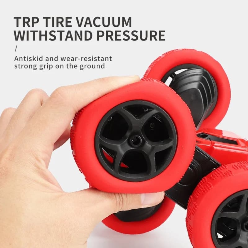 سيارة استعراض تحكم عن بعد مزدوجة الجوانب عالية السرعة 360 درجة هدايا للأولاد والبنات - 6