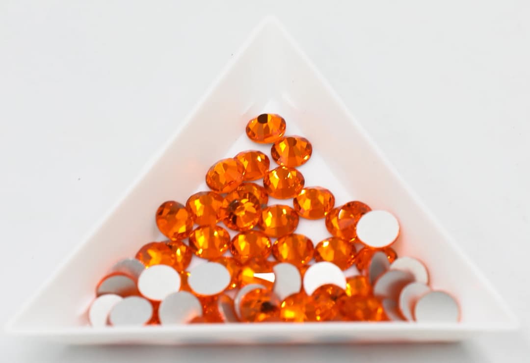 Multi colors SS3-SS30 Non Hot Fix Rhinestones flat back crystal strass glitter stone for DIY manicure 3D nail art fabric garment - 2