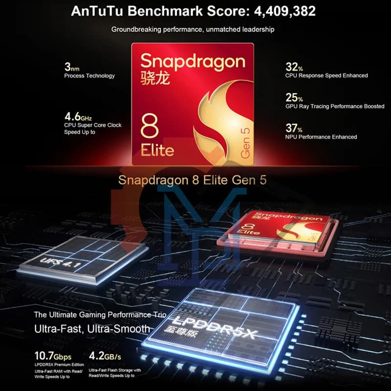 هاتف HONOR WIN الأصلي للألعاب، شاشة AMOLED 6.83 بوصة، معدل تحديث 185Hz، معالج Snapdragon 8 Elite Gen 5، بطارية كبيرة 10000mAh، هاتف ذكي GMS - 2