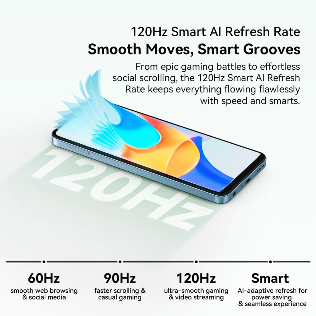 هاتف بلاك فيو أوسكال تايجر 8 الذكي 5G مع ذكاء اصطناعي، شاشة 6.88 بوصة بمعدل تحديث 120 هرتز، ذاكرة وصول عشوائي 8 جيجابايت، ذاكرة داخلية 128 جيجابايت، معالج يونيسوك T8100، بطارية 5000 مللي أمبير، أندرويد 15 - 2