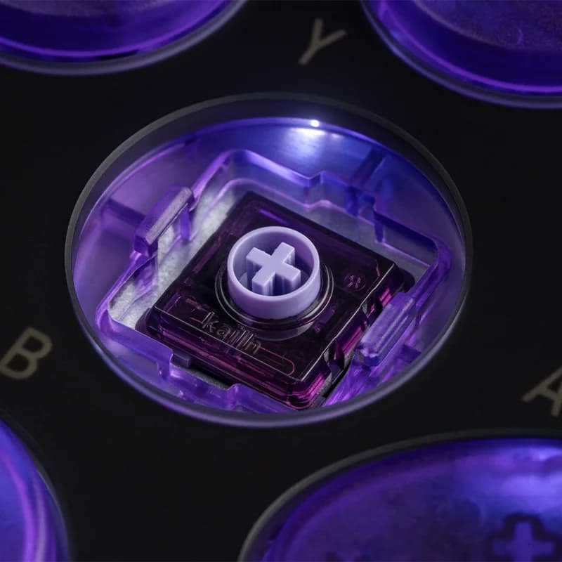 8BitDo وحدة تحكم أركيد لاسلكية بجميع الأزرار لسويتش 1/2 وويندوز، مفاتيح ميكانيكية منخفضة، 4 أزرار قابلة للبرمجة - 6