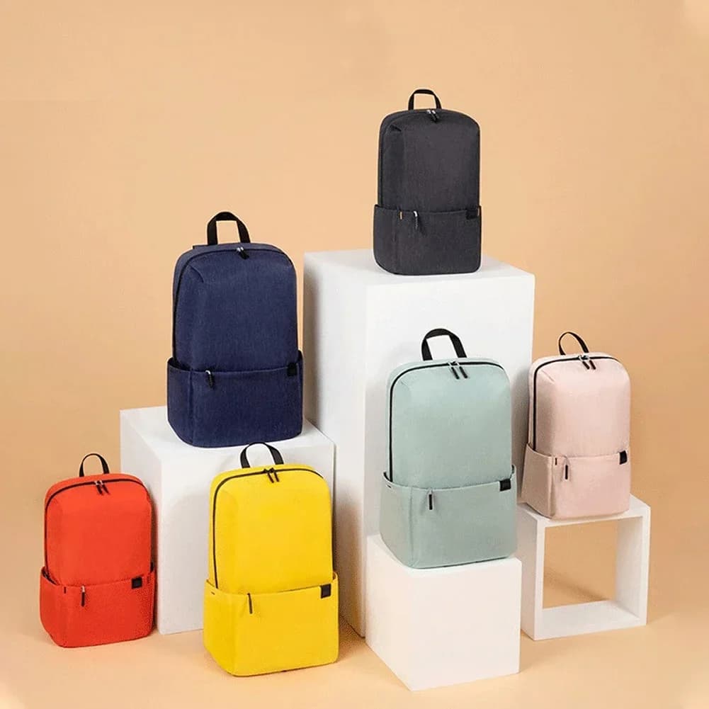 Original Xiaomi Mi Small Backpack City Leisure Travel Sports Bag 10L Waterproof Bag Unisex Multicolor Combination Smart Bag - 5