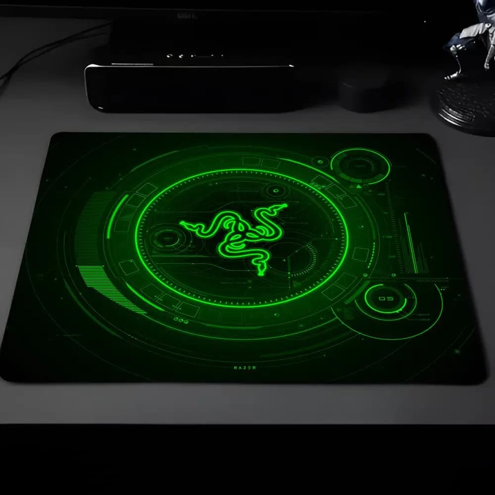 Razer logo Mouse Pad E-sports players mause pads Game Accessories Game Keyboard Pad Gamer Desktop Mat Deskmat Keyboard Pad XXL 9 - 5