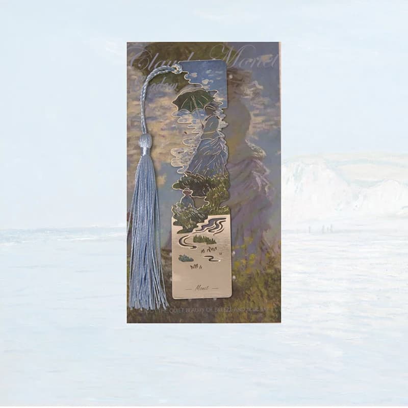 مشبك صفحة كتاب جمالي رسم زهور علامة كتاب معدنية مجوفة إكسسوارات كتاب معدنية هدايا قرطاسية علامة قراءة الطلاب - 6