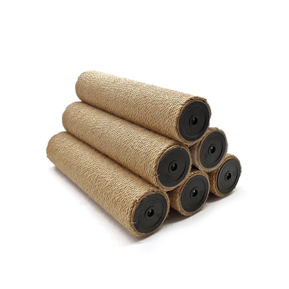 عمود خدش قطط 2 قطعة، إكسسوارات DIY لإطار تسلق القطط، مناسب لإطار تسلق القطط أو استبدال القديم والتالف - 3