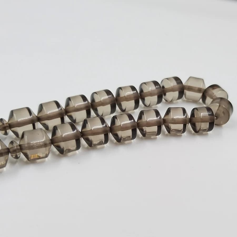 Tasbih gray resin Muslim man Rosary prayer beads bracelet islamic fashion bracelet Arabian Jewelry Misbaha - 4