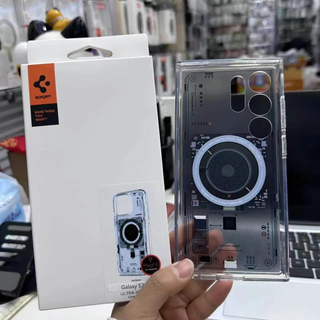 غطاء حماية مغناطيسي شامل عالي الجودة من Spigen لهواتف Samsung S26 وS25Ultra بتقنية جديدة - 4