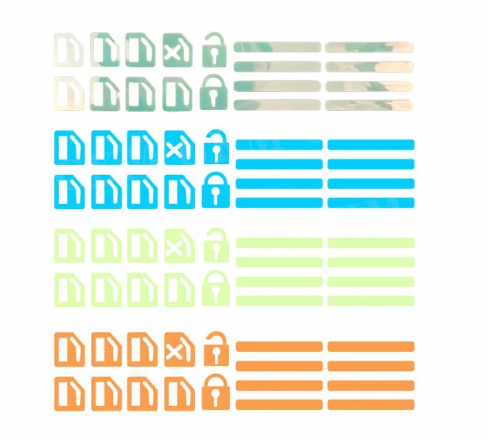 1set Car Windows Control Panel Luminous Decals Door Window Lift Switch Decoration Car Interior Sticker Auto Accessories - 2