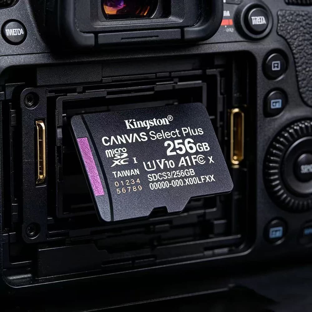 Kingston Micro SD Card U3 V30 A2 128Gb 256Gb 512Gb Canvas Select Plus SD Card 64Gb Adapter Flash 150Mb TF Card UAV Camera Phone - 4