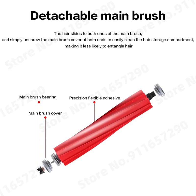 Roborock Q Revo Maxv Q Revo Pro P10 Pro Main Side Brush Hepa Filter Mop Holder Dust Bag Spare Parts Vacuum Cleaner Accessories - 4