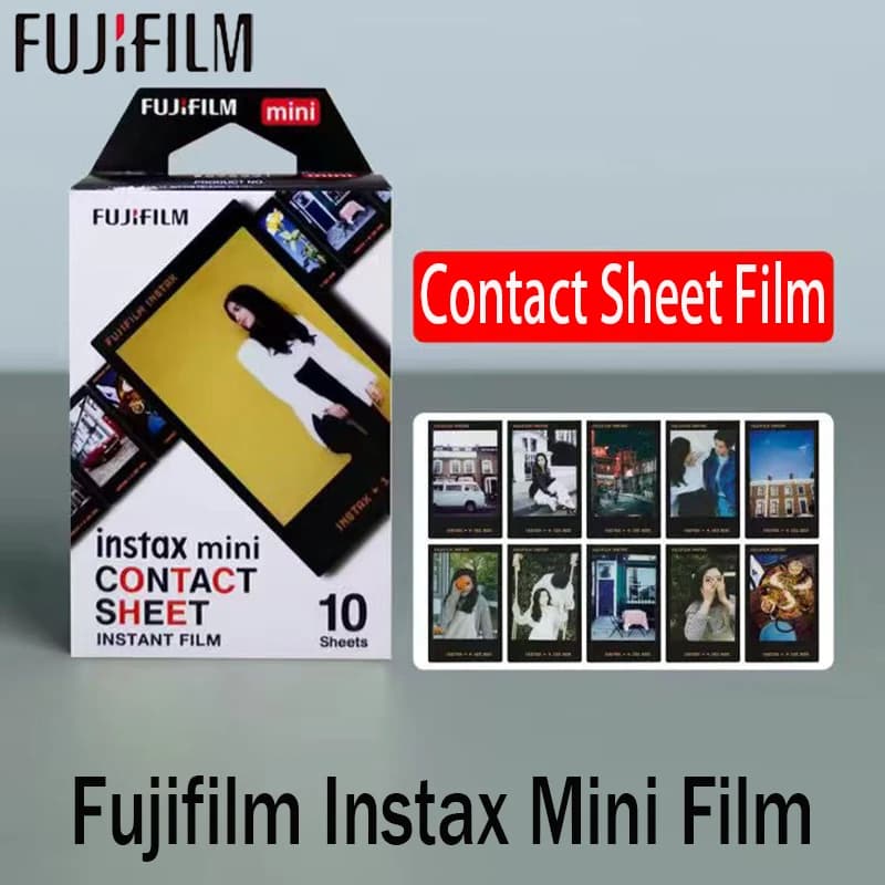 Fujifilm Mini Color Contact Sheet Film Link + Instant Camera Film Instax Film For Fuji Mini 13 EVO 41 40 12 11 99 9 SE 25 11 99 - 2