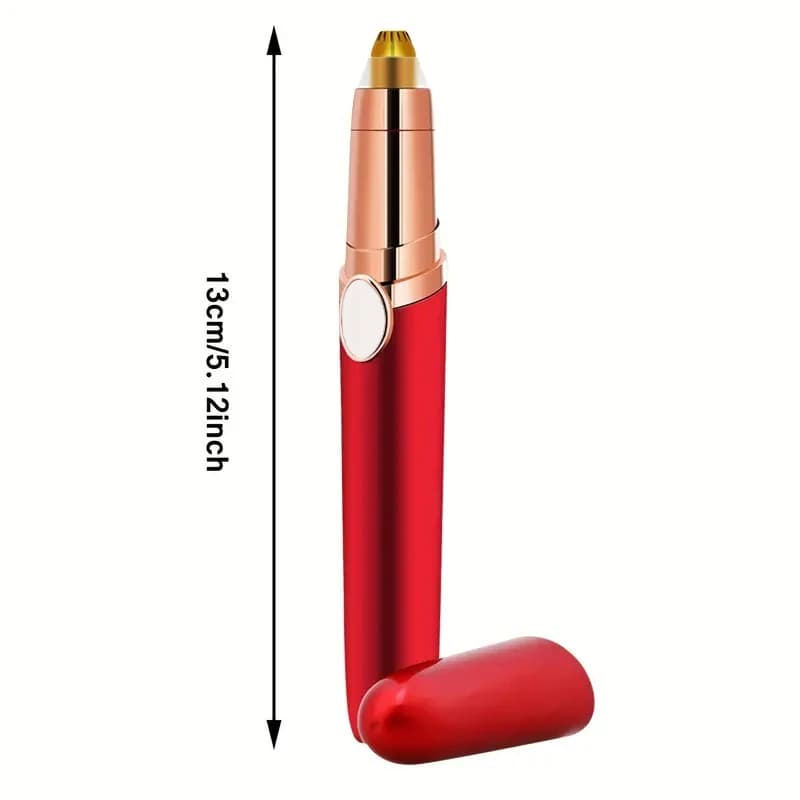 USB rechargeable eyebrow trimmer, nose and ear clipper, portable electric nose clipper, mini compact design - 3