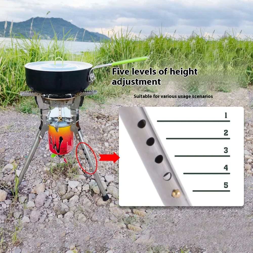 شعلات تخييم BRS-69 طاقة حرارية عالية موقد تخييم محمول شعلات غاز محمولة شعلات عالية الطاقة بولاين b16 برو - 4