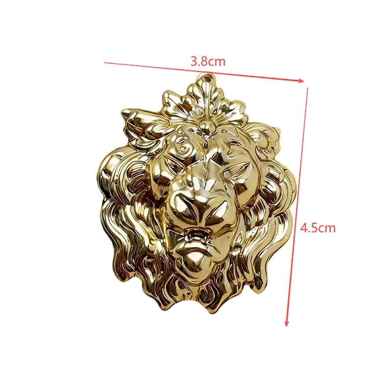 Lion Head Brooch Pin Western Style Women's Accessory For Jackets Dresses, Parties - Year-Round Wearable Pin For Fashion - 6