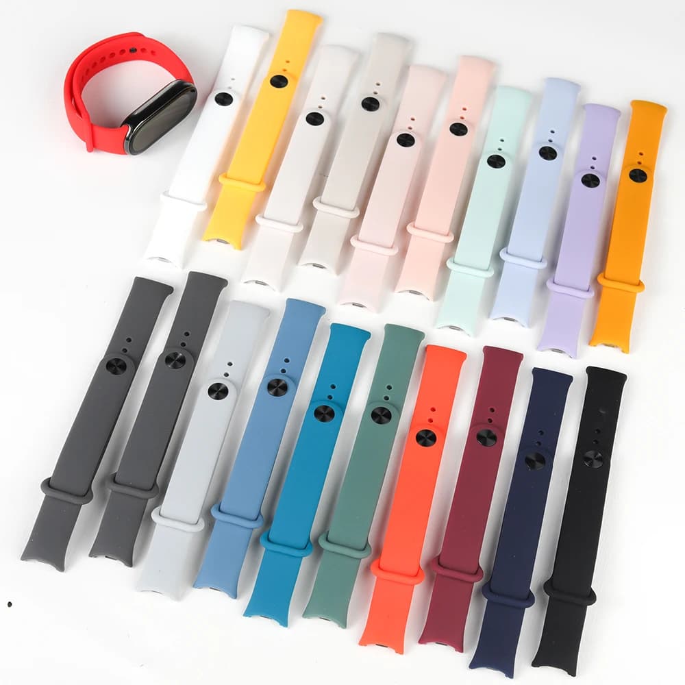 Silicone Strap for Xiaomi Mi Band 10 9 8 Strap NFC Sport Rubber Bracelet pulseira Correas Xiaomi Smart Band 10 9 8 Accessories - 3