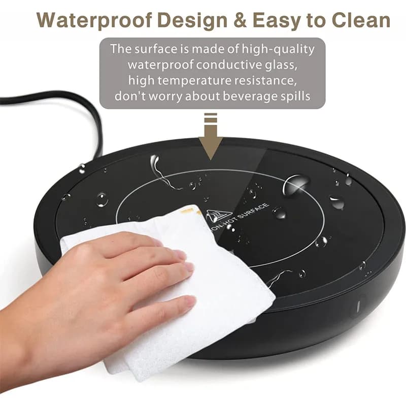 Cup Heater Coffee Mug Warmer Hot Tea Makers Heating Pad Warmer Coaster Electric Hot Plate Coffee Heater For Tea Milk - 4