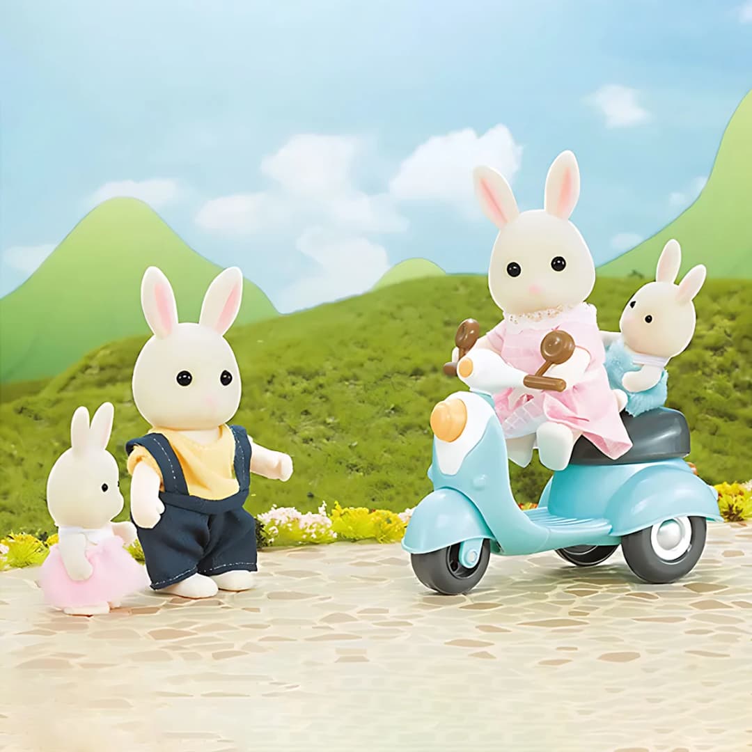 أثاث مصغر 1:12 لعائلة الغابة، طاولة طعام المطبخ، اكسسوارات حمام الدمية، ألعاب التظاهر، هدايا للفتيات - 2