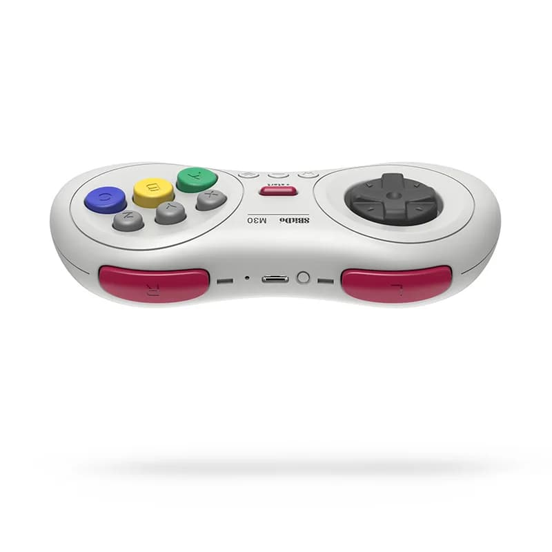 8Bitdo M30 Bluetooth Gamepad for Nintendo Switch PC macOS and Android with Sega Genesis  Mega Drive Style - 3