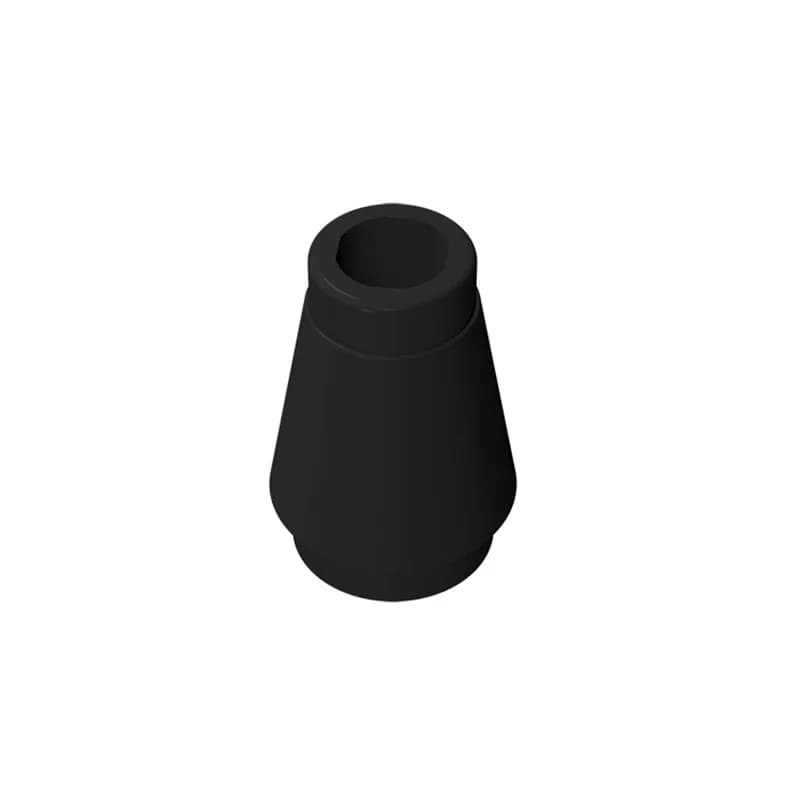 MOC 10PCS 59900 Cone 1x1 Building Blocks With Top Groove 4589 Bricks Educational Particle Assemble Toy Children Birthday Gifts - 3