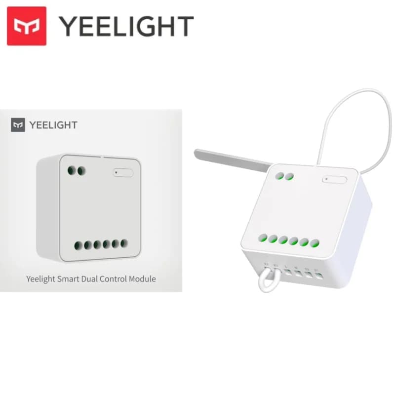 وحدة تحكم مزدوجة ييليت الذكية 220V تحكمRelay لاسلكي ثنائي الاتجاه للمنزل الذكي مناسب لتطبيق منزل مي - 5