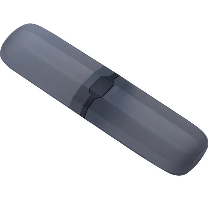 حاوية محمولة للسفر لحمل فرشاة ومعجون الأسنان علبة تخزين كوب إكسسوارات حمام للتخييم والتسلق في الهواء الطلق - 4