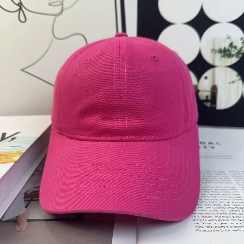 2025 Embroidered Baseball Cap Couple Spring and Summer New Face Small Sports Cap Versatile Sunscreen Cap - 3