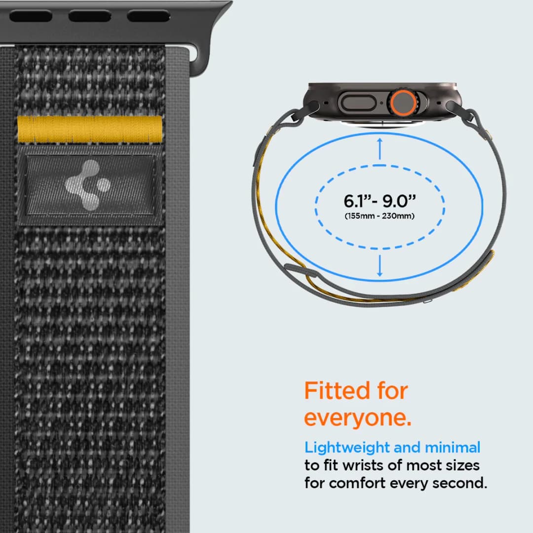 Spigen Lite Fit Ultra Strap Designed For Apple Watch Band Compatible With Ultra  3/2/1 49mm 11/10 46mm 9/8/7 45mm SE3/SE2/6 44mm - 4