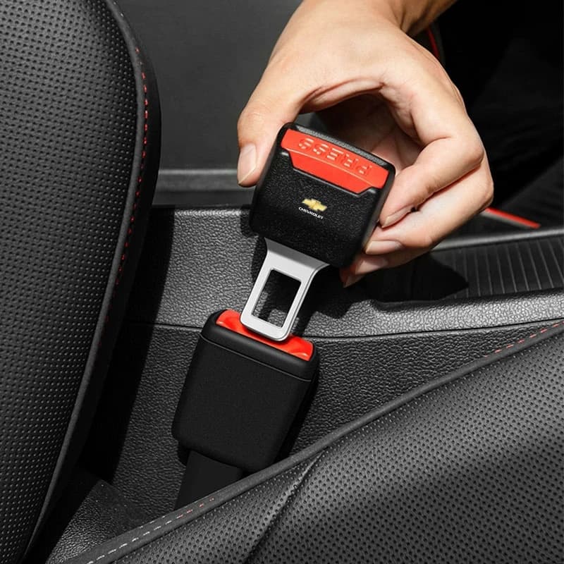 car Seat Belt Clip Extender Extra Long seatbelt lock buckle For Chevrolet Onix Cruze Silverado Impala Equinox Malibu Tahoe Trax - 6