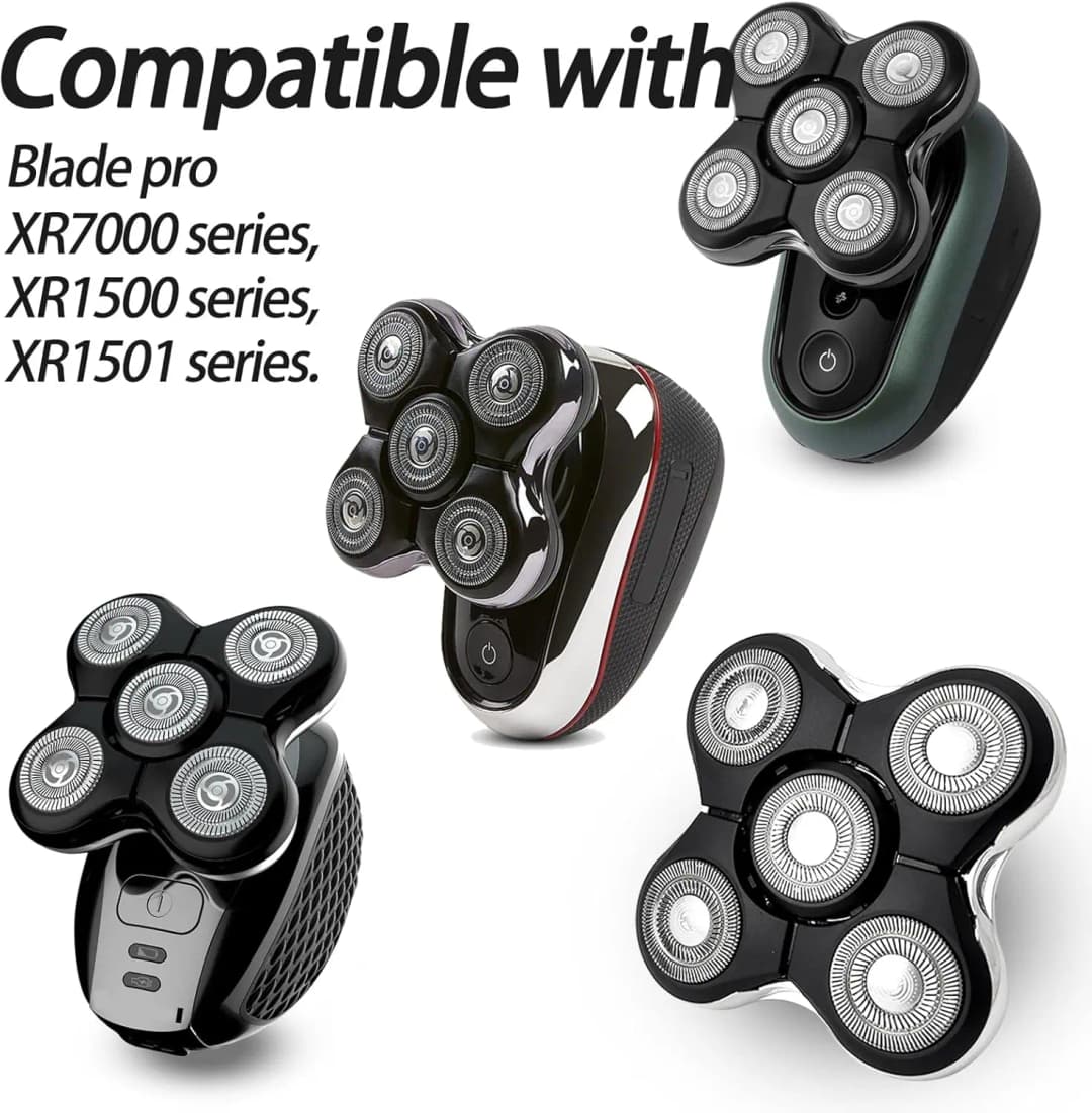 Blade Pro Replacement Head Fit For Remington Balder Pro RX5，XR7000，XR1500 Balding Men Shaver - 4