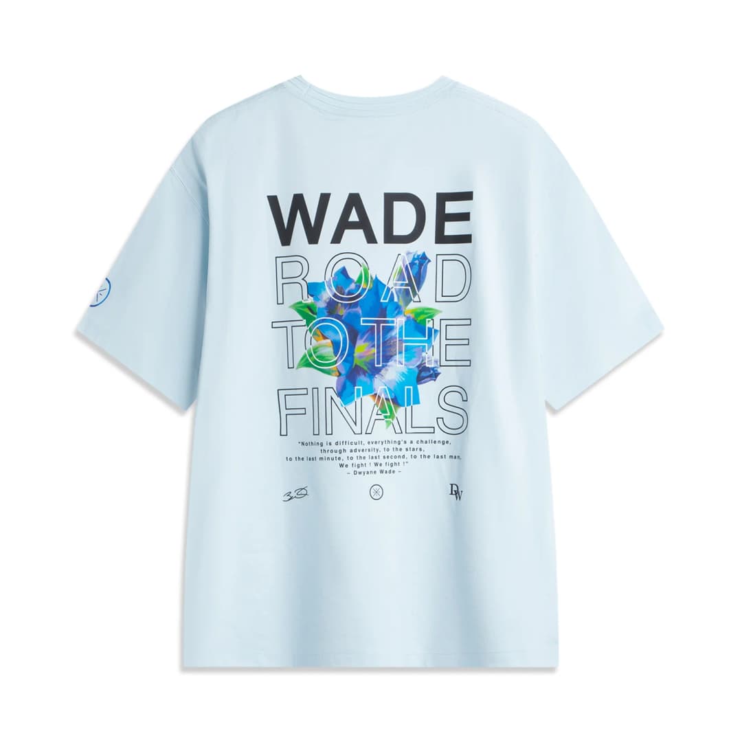Li-Ning Men's Wade T-shirt 64%Cotton 36%Polyester Loose Breathable LiNing Sports Casual Short Sleeve Culture Tee Tops AHSV011 - 6