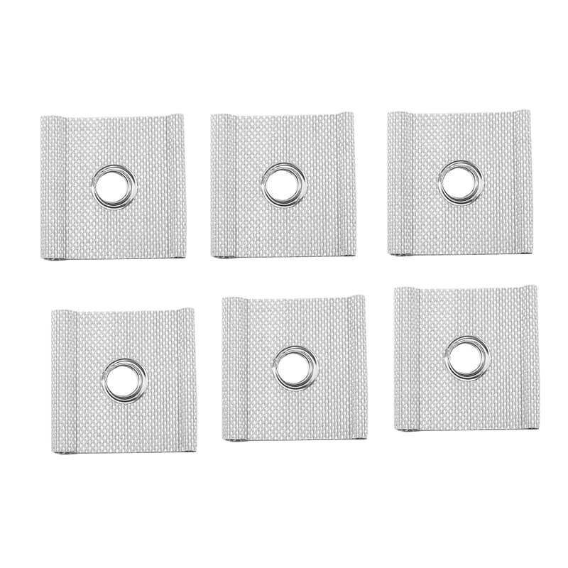 أداة تركيب مظلة سيارة مع حلقات تثبيت، شريط أنابيب المظلة، خطاف تخييم، حامل تثبيت قضبان المظلة للسيارات - 5