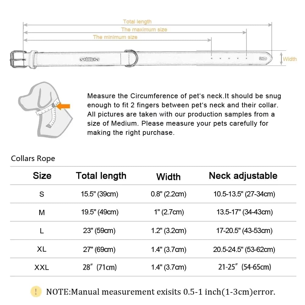 علامات تعريف الاسم الشخصي أطواق الكلاب اسم النص المخصص طوق كلب جلدي للكلاب الصغيرة والمتوسطة والكبيرة بيتبول بولدوج بيغل - 6