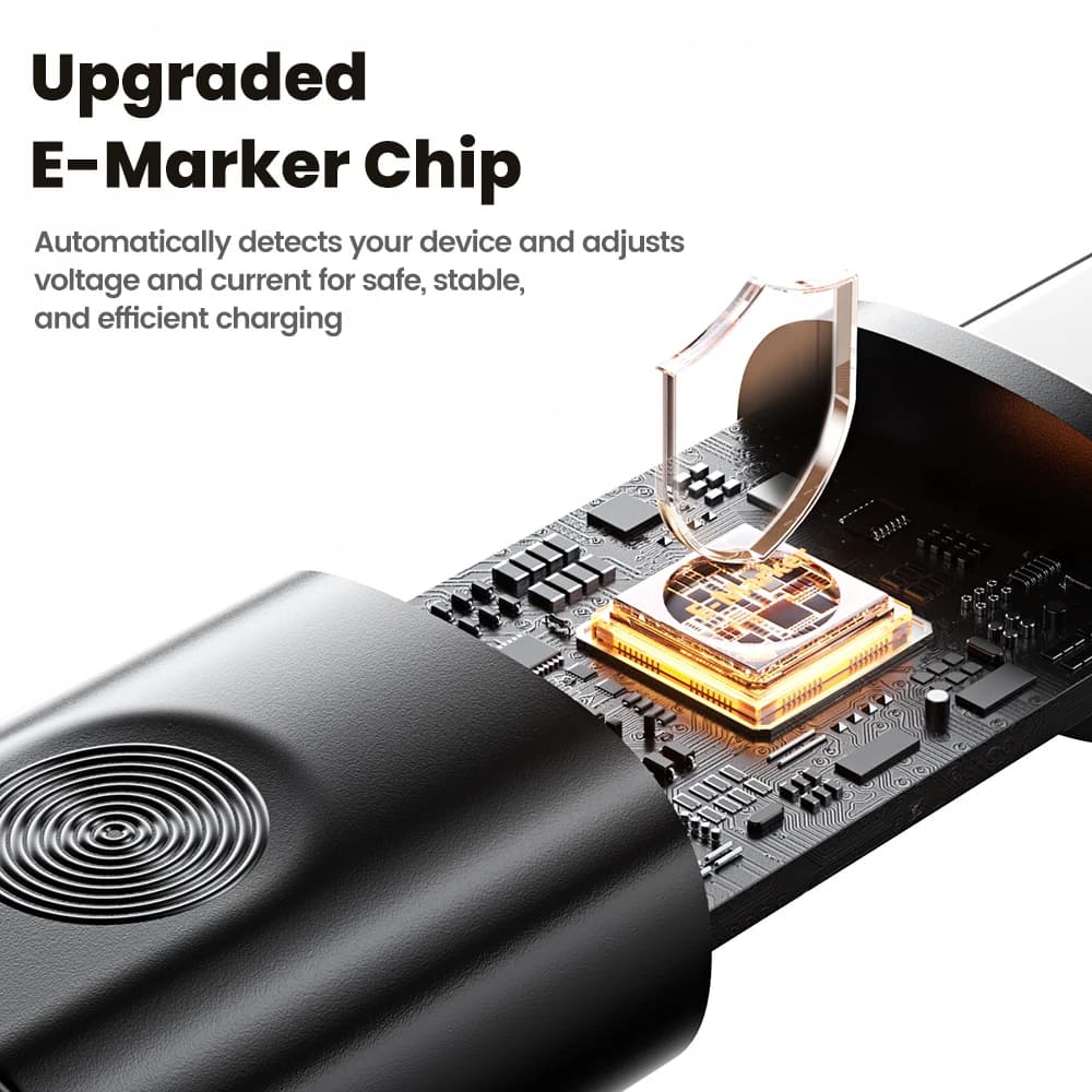 كابل Toocki 240W USB C إلى Type C PPS PD240W شحن فائق السرعة كابل USB C لجهاز Xiaomi MacBook Samsung Laptop حبل بيانات مضفر - 6