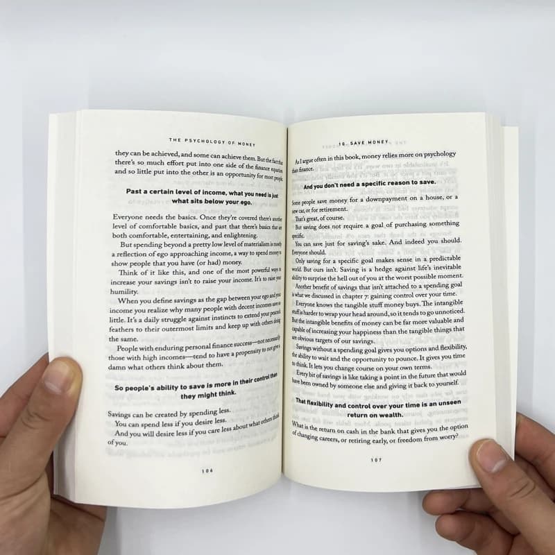 The Psychology of Money— Timeless Lessons on Wealth, Greed, Happiness Finance Books for Adult - 5