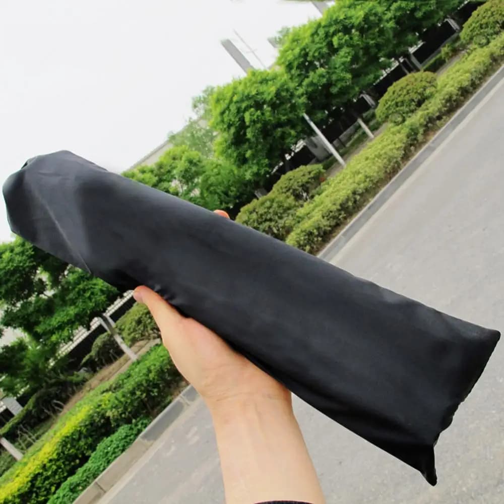 معدات تخييم تحت 46 سم: مظلة وخيمة وقضيب ووتد مع حقيبة تخزين للرحلات - 2