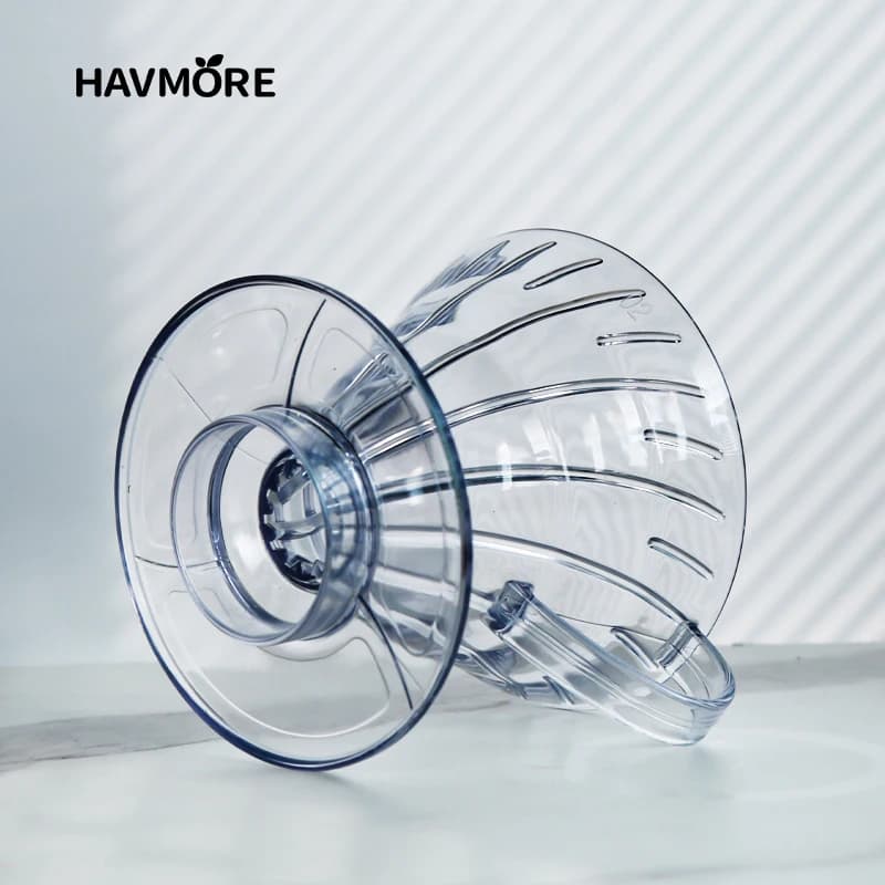 قطارة قهوة قابلة لإعادة الاستخدام فلتر قهوة راتنج لصب القهوة فوق الباريستا تخمير القهوة قمع فلتر كوب 1-2 أكواب/1-4 أكواب - 6