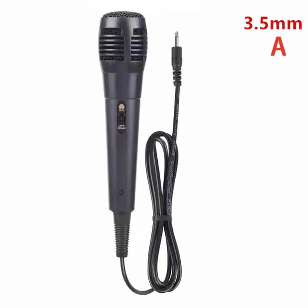 New Professional Dynamic Microphone Integrated Black Vocal Mic Portable Wired Karaoke Recording - 3