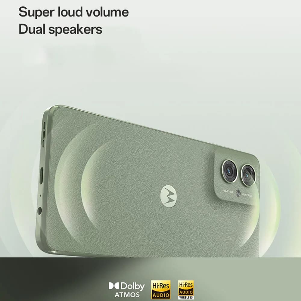 موتورولا موتو G55 5G هاتف ذكي شاشة 6.5 بوصة 120Hz FHD+ كاميرا مزدوجة 50MP OIS معالج دايمنسيتي 7025 ثماني النواة بطارية 5000mAh - 4