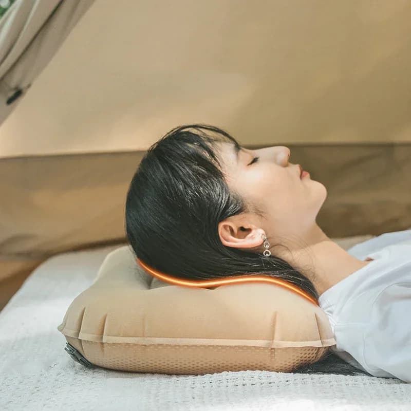 Naturehike Camping Pillow Ultralight Inflatable Pillow for Neck Support Upgrade Backpacking Pillow 110g - 6