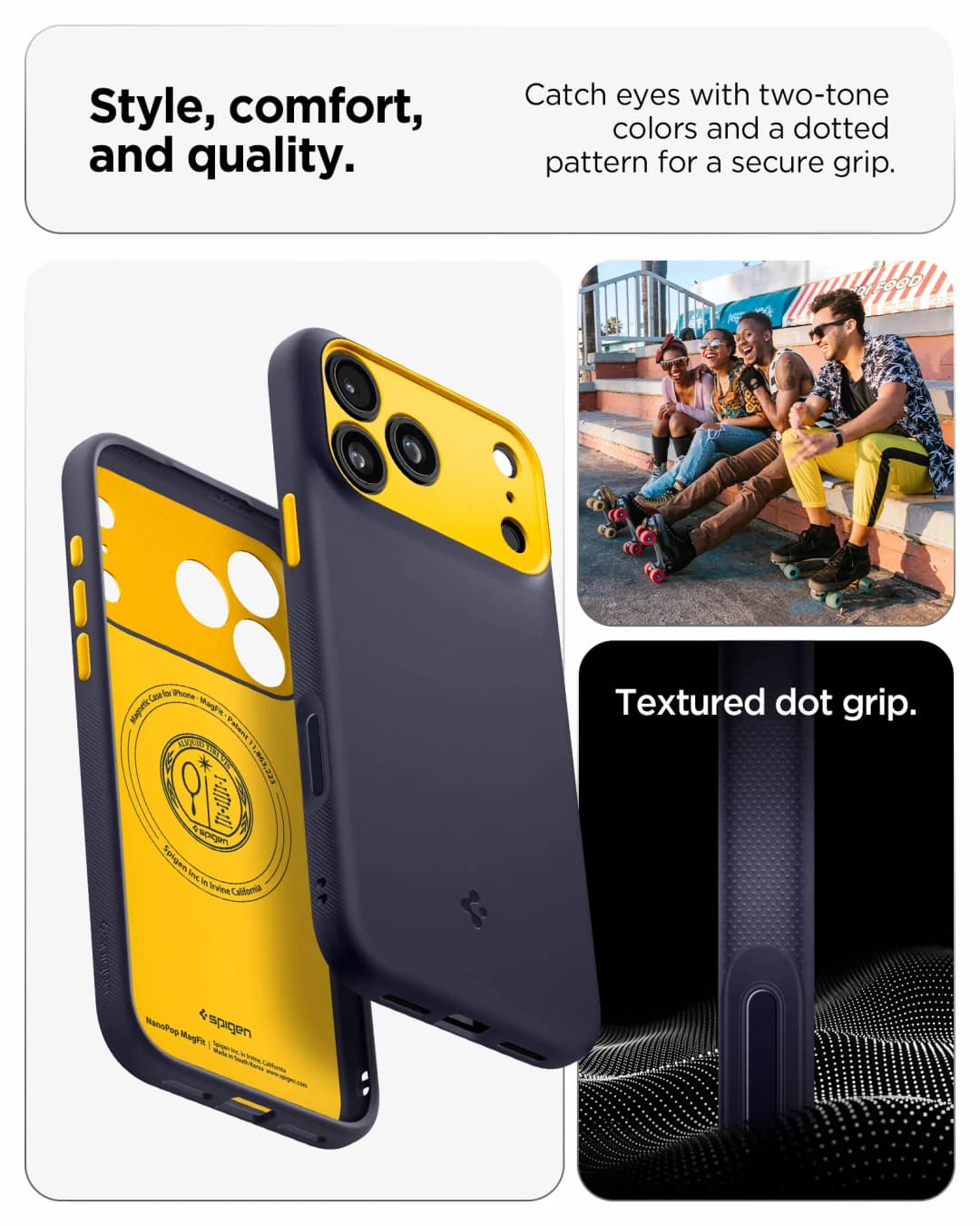 Spigen Liquid Silicone MagFit Magnetic Matte Phone Case For iphone 17 Pro Max 17 Air Pro For Magsafe Wireless Charging Cover - 3