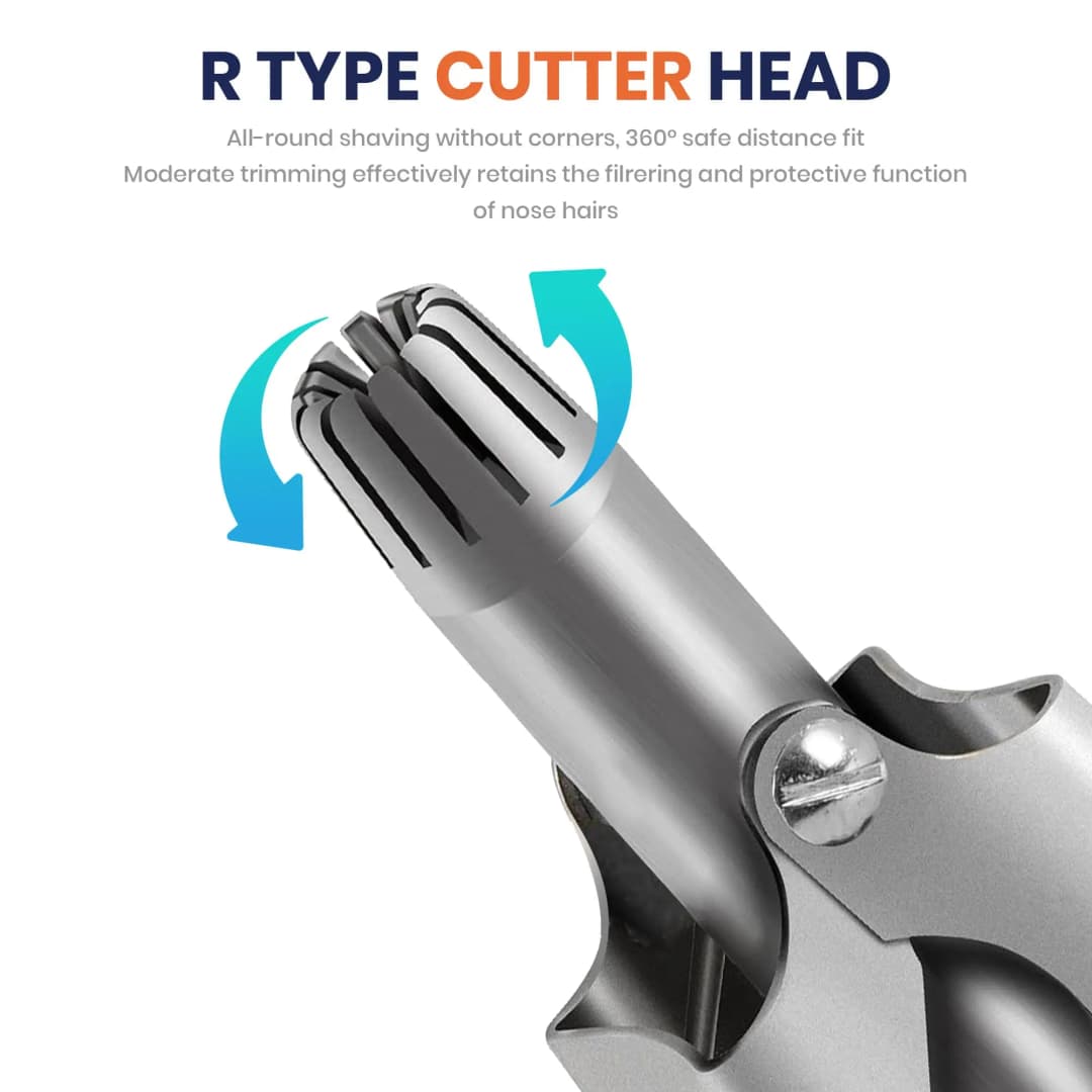 ماكينة تشذيب شعر الأنف والأذن، غير مؤلمة، مقاومة للماء، سهلة التنظيف، للرجال والنساء - 3