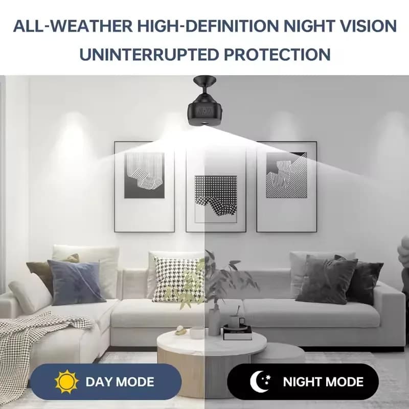Mini HD Camera 1080P WiFi Wireless Monitoring Security Protection Remote Monitor Camcorders Video Surveillance Smart Home - 4