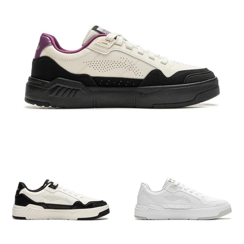 أحذية Li-Ning النسائية COMMON 80s نمط الحياة DUAL CUSHION أحذية رياضية كلاسيكية مريحة LiNing أحذية رياضية للترفيه AGCU158 - 2